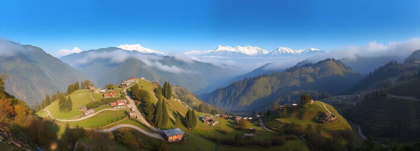 Uttarakhand Village Landscape