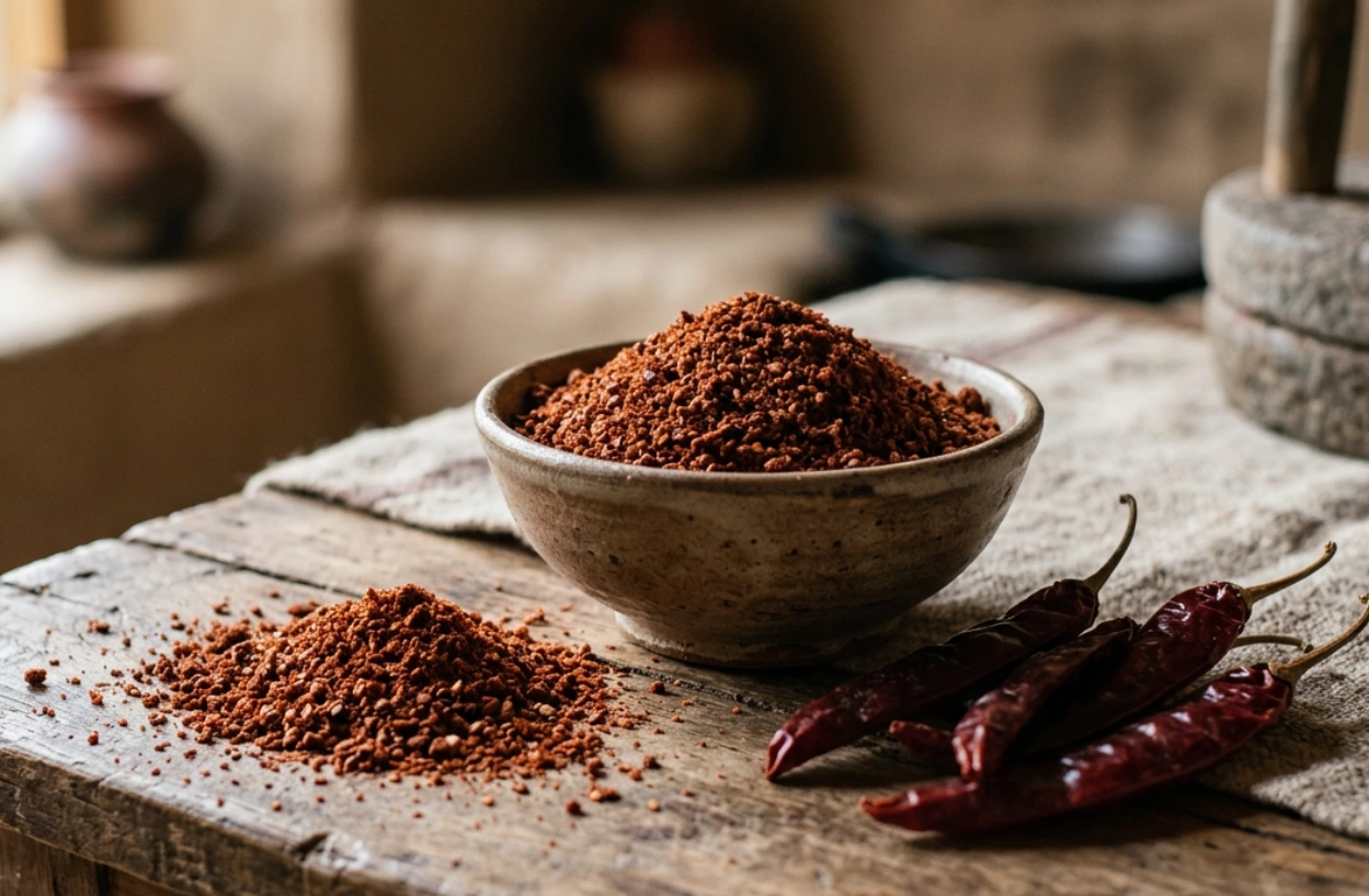 Pahadi Red Chilli Powder from Uttarakhand Himalayan farms and village kitchens